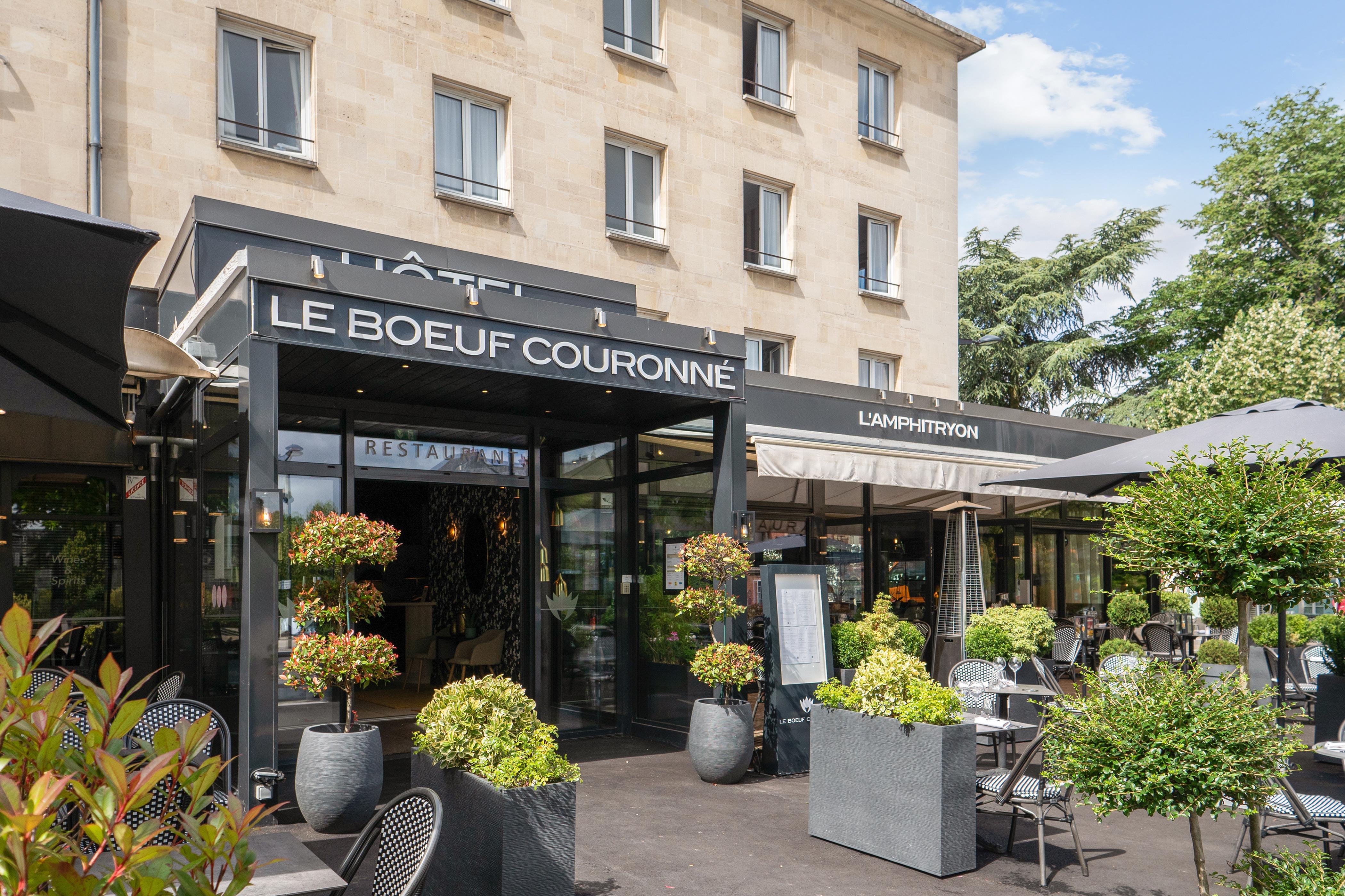 Le Boeuf Couronne - Hotel & Restaurant Chartres- Logis Hotels Exteriör bild