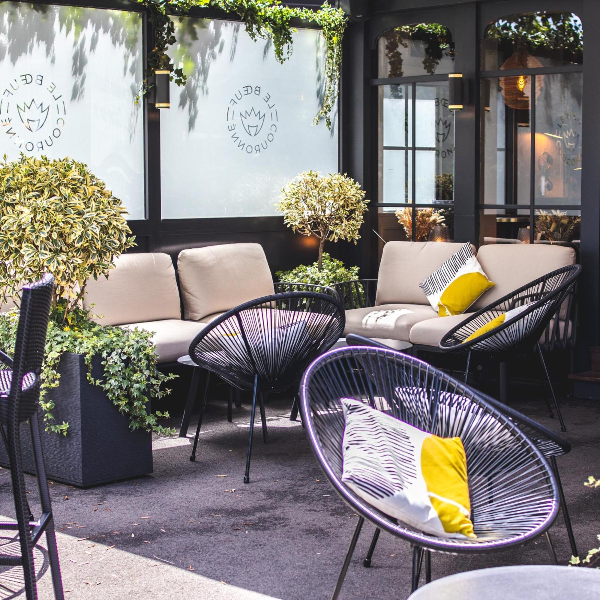 Le Boeuf Couronne - Hotel & Restaurant Chartres- Logis Hotels Exteriör bild